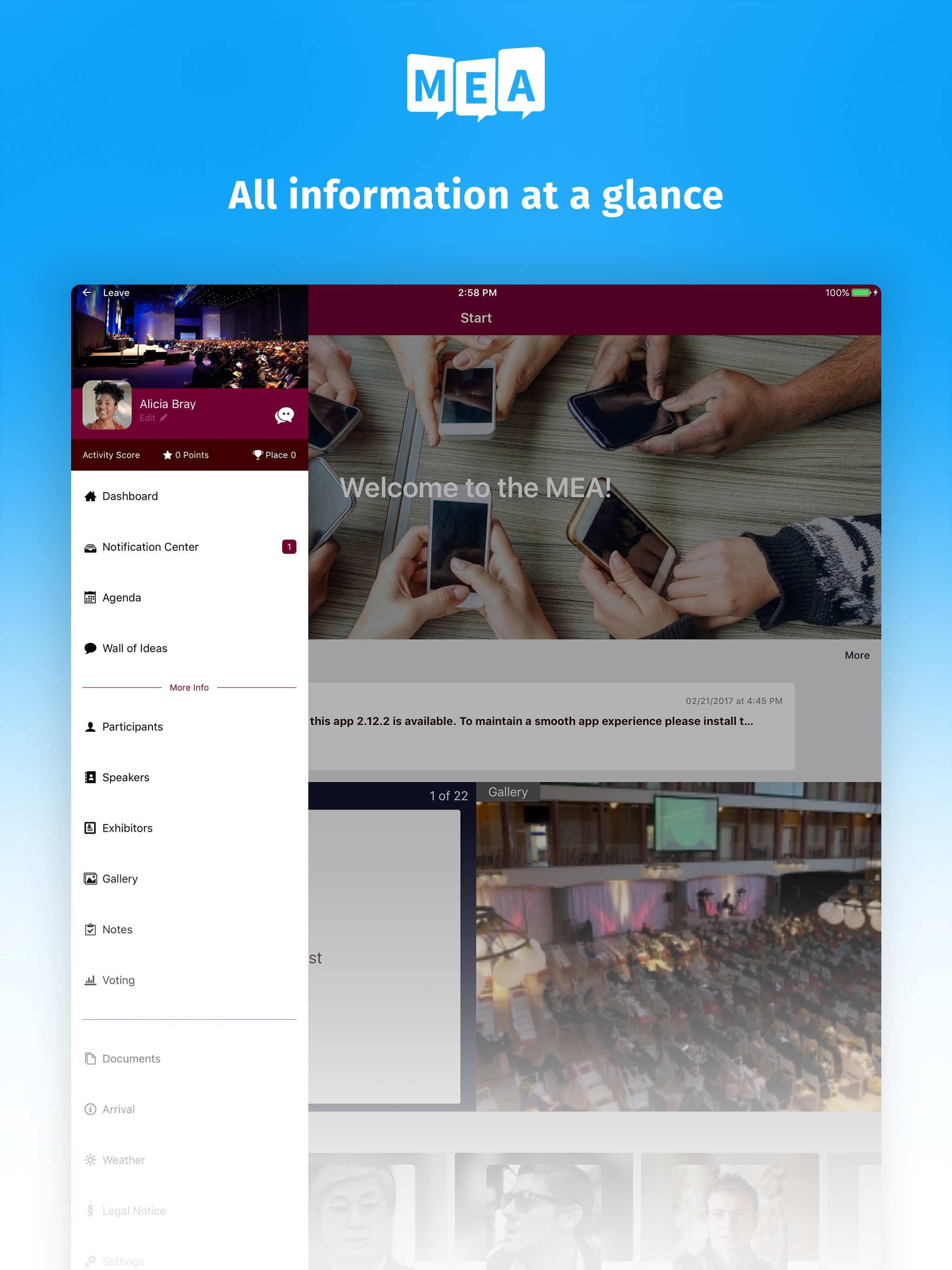 Mobile Event App screenshot 8