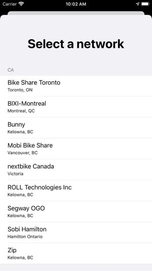 VeloDispo U.S. & Canada screenshot 4