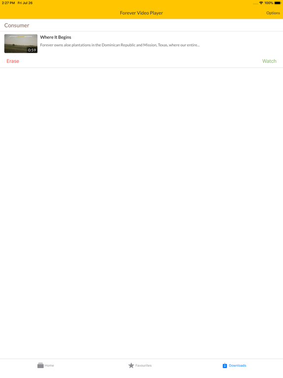 Screenshot #6 pour Forever Video Player