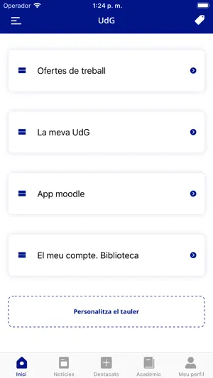 Universitat de Girona screenshot 3