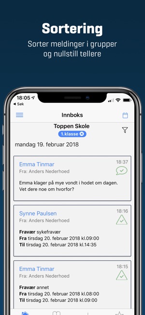 Transponder Meldingsbok(圖5)-速報App
