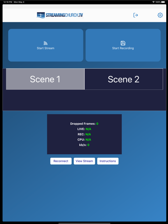 Screenshot #4 pour Streaming Church Remote
