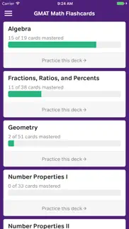 How to cancel & delete gmat math flashcards 3