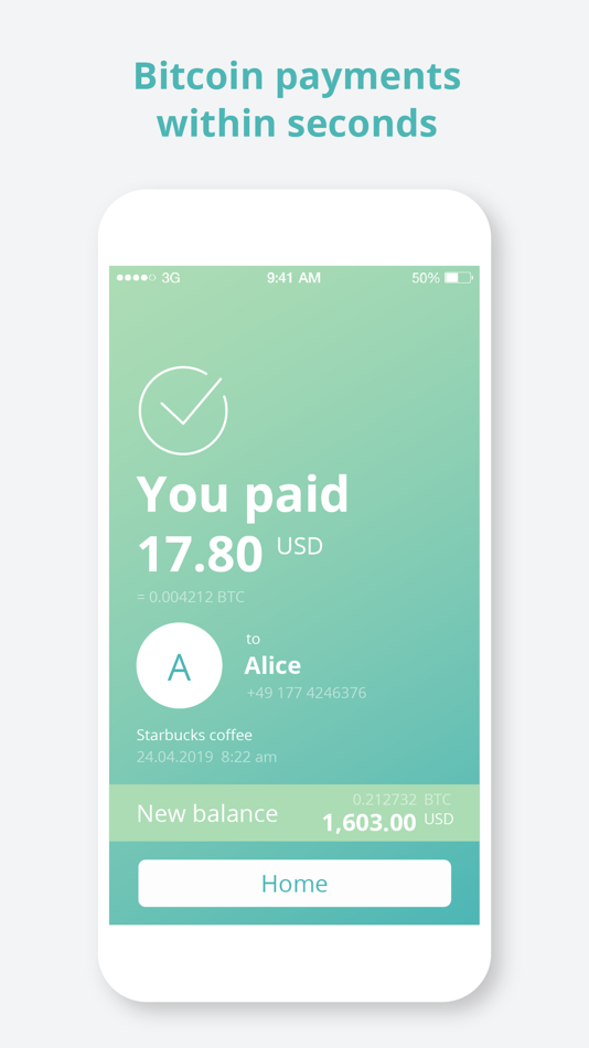 #5. Bitcoin Wallet BitBucks (iOS) 由: FUF // Frank und Freunde