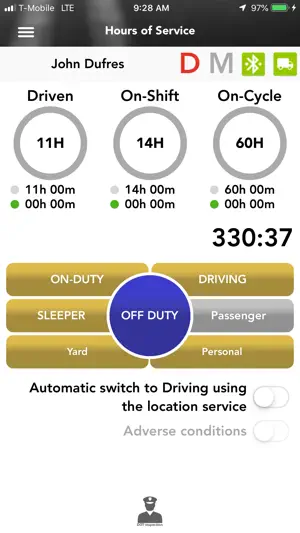 Terminus GPS HOS screenshot 4