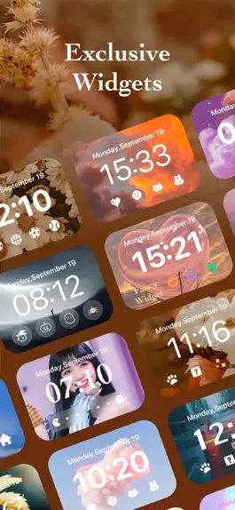 Game screenshot Fancy Widget - Color Themes apk