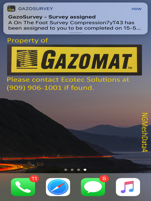 Screenshot #5 pour Gazosurvey