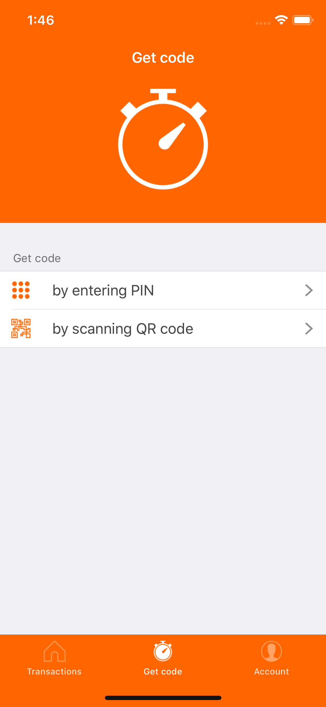 Orange Authenticator screenshot 3