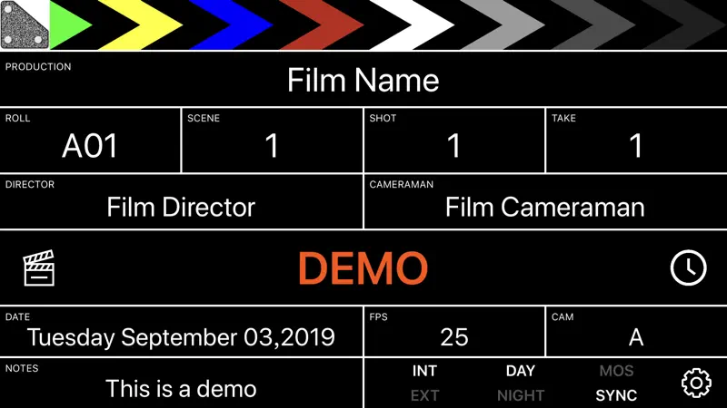 Clapperboard Pro screenshot 2 of 6