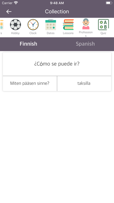 Screenshot #3 pour Finnish Spanish Dictionary