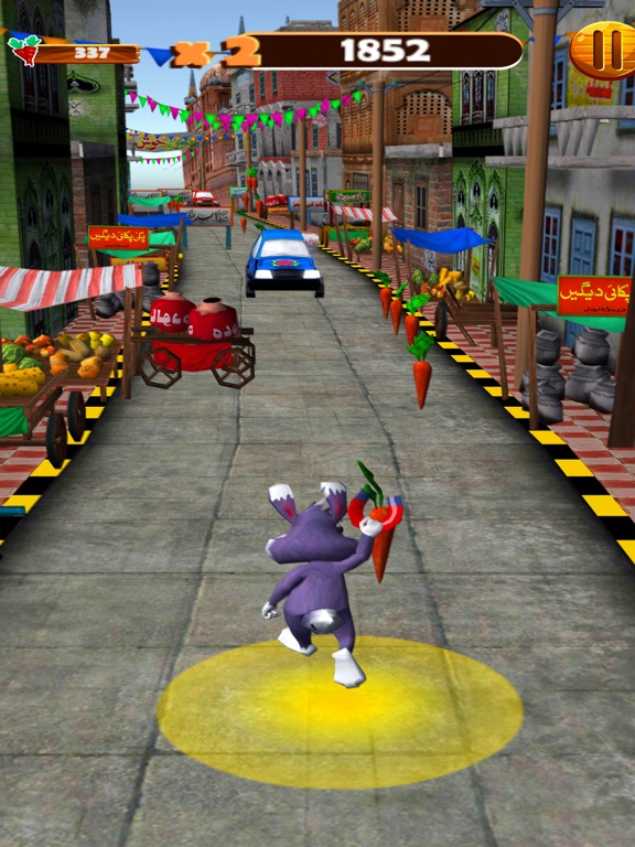 Screenshot #6 pour Lapin Street Runner Dash 3D