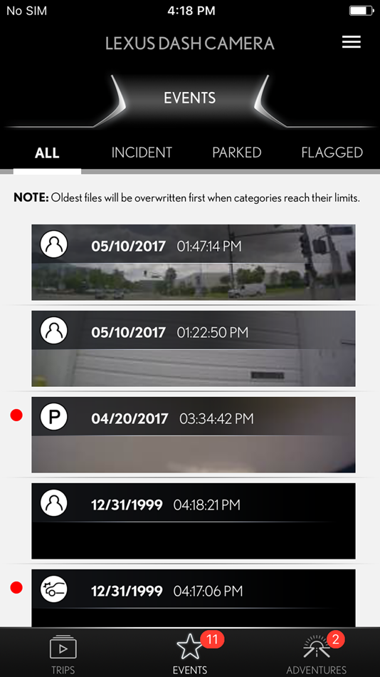 #2. Lexus Dashcam Viewer (iOS) 由: Toyota Canada
