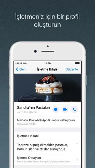 WhatsApp Business iPhone Ekran Görüntüsü 1