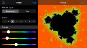 Fractals screenshot