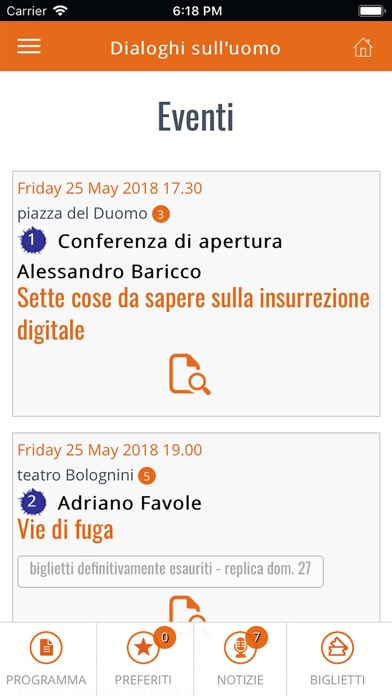 How to cancel & delete Dialoghi sull'uomo from iphone & ipad 2