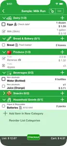 Shopping (Grocery List) screenshot #1 for iPhone