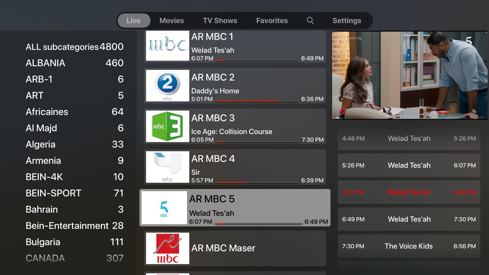 Screenshot #11 for iProTV for iPtv & m3u content