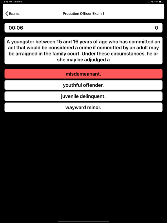 Screenshot #5 pour Probation Officer Exam Prep