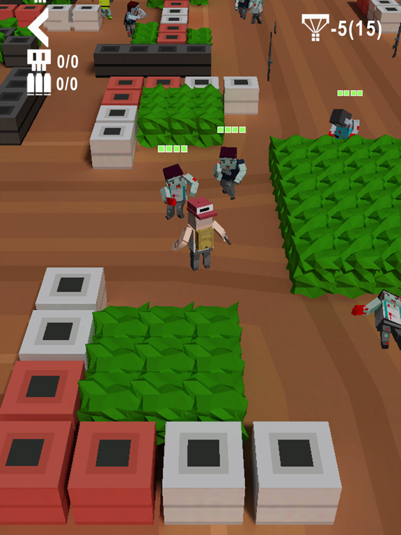 zombie hunters.io iPad screenshot