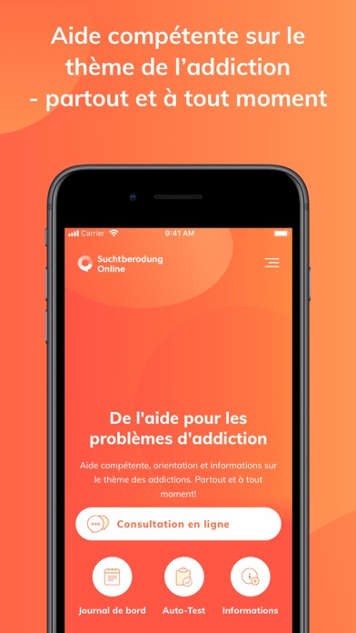 Screenshot #1 pour Suchtberodung Online