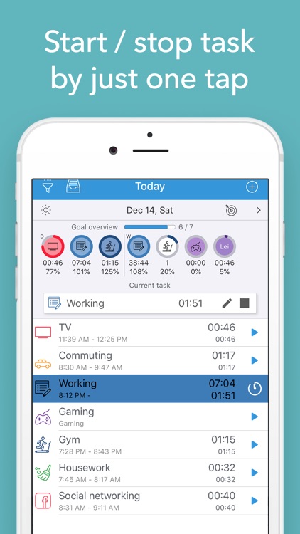 ATracker Time Tracker screenshot-0