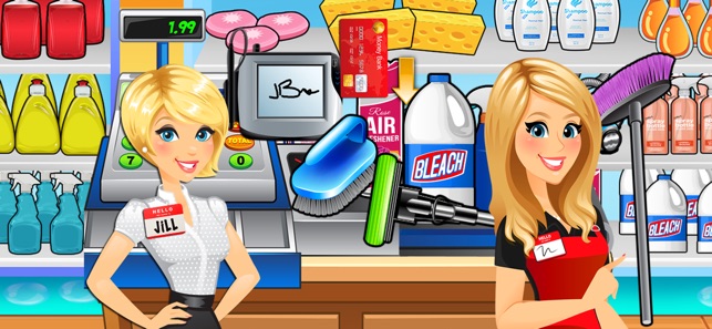 Supermarket Grocery Store Girl