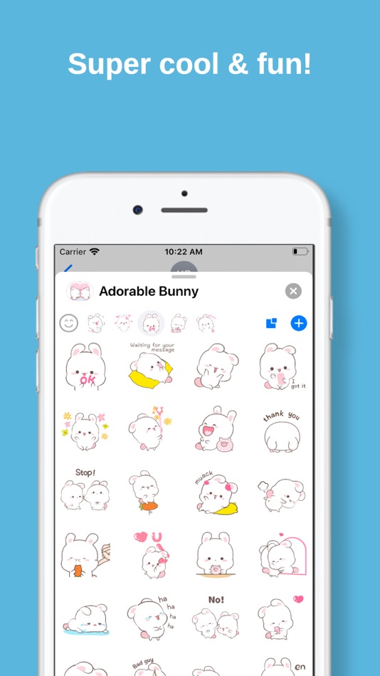 #2. Adorable Bunny (iOS) 由: Luu Thi Tuyet Minh