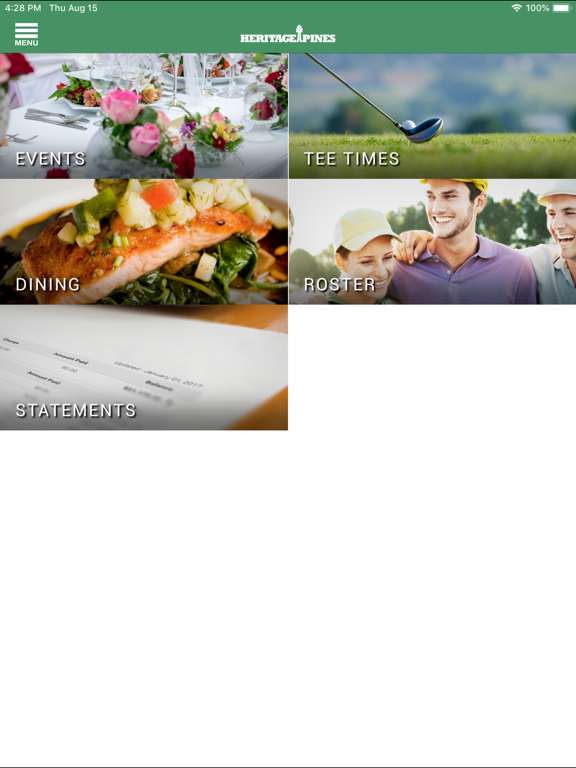 Heritage Pines Community iPad screenshot 3 - Lifestyle app
