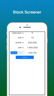 stock screener - stock scanner iphone screenshot 4