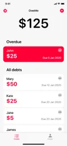 OweMe - Debt Tracker screenshot #1 for iPhone