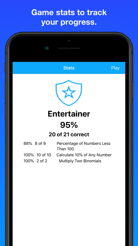 #5. Mathemagics: Algebra Practice (iOS) От: Blue Lightning Labs