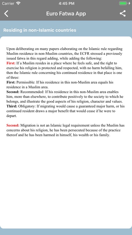 Euro Fatwa App screenshot-7