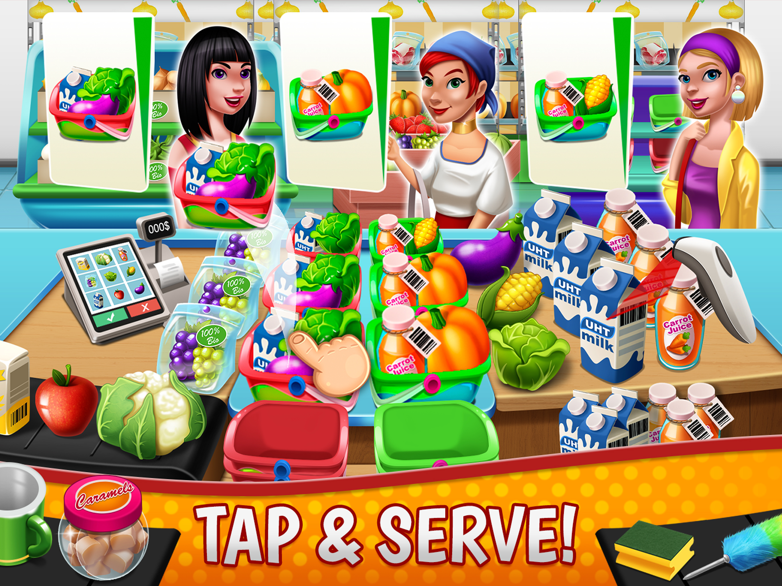 Supermarket Fever - Girls Game