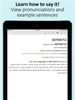 Hebrew Dictionary screenshot 5