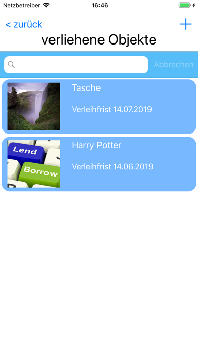 lend&borrow Screenshot