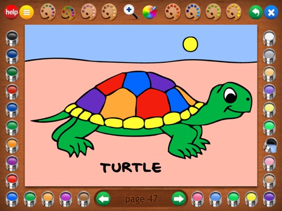 Screenshot #5 pour Coloring Book 3: Animals