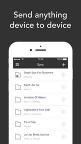 Resilio Sync screenshot