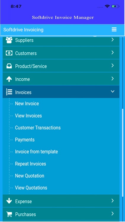 Softdrive Invoice Manager