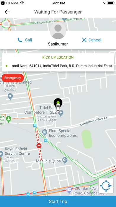 TDRide Driver Screenshot