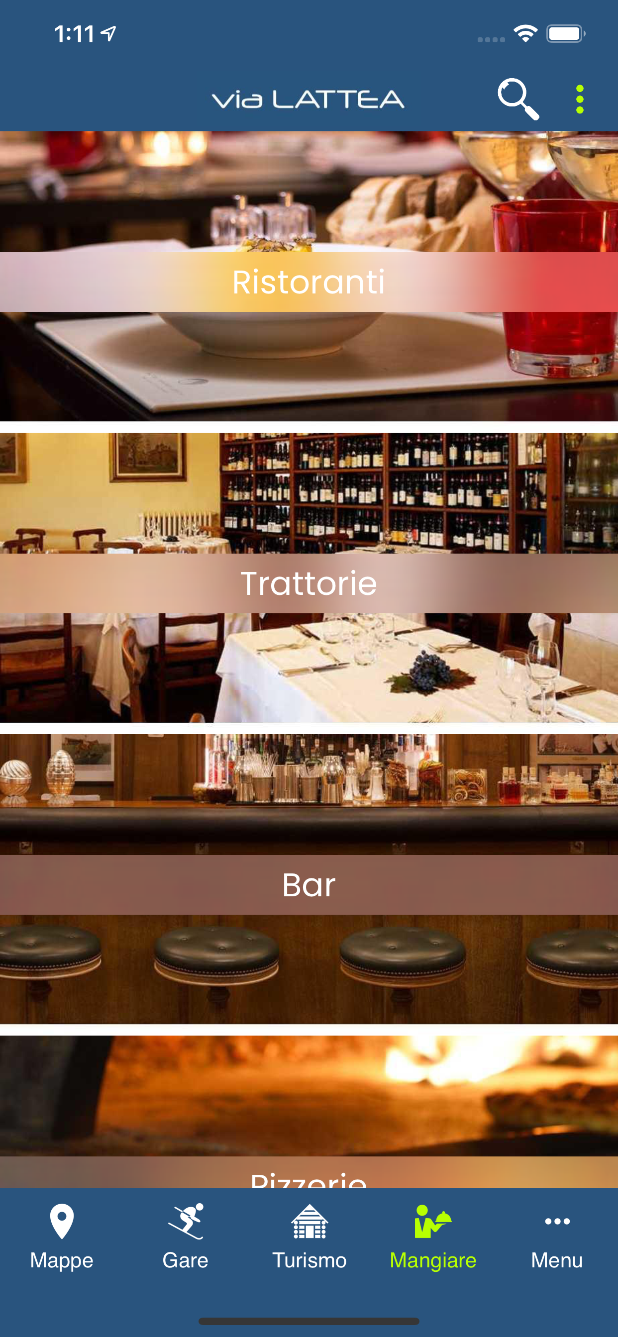 App Via Lattea screenshot 3