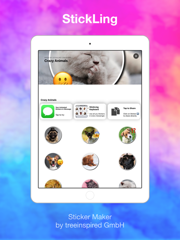Screenshot #5 pour StickLing Sticker Maker Studio