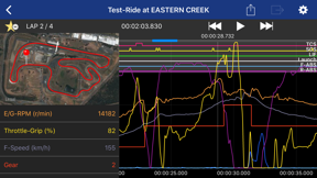 Y-TRAC Data Logger screenshot