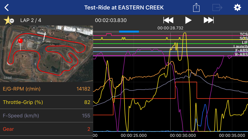 #1. Y-TRAC Data Logger (iOS) 由: Yamaha Motor Co., Ltd.