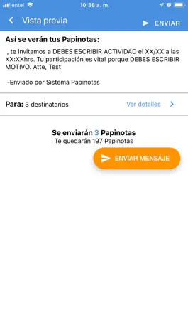 Game screenshot Papinotas Comunicaciones apk