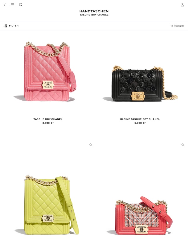 Dating Chanel-Taschen