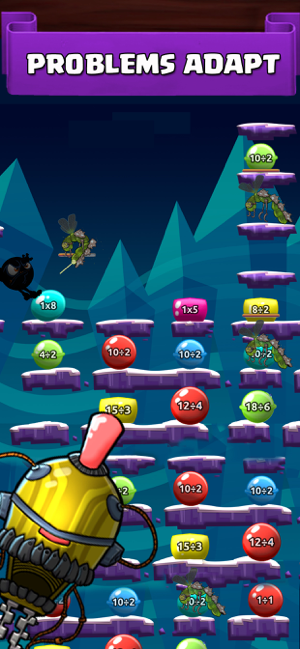 ‎Monster Maths 2 School: ภาพหน้าจอของเกม