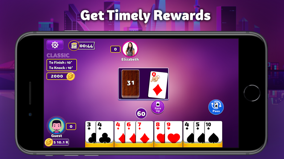 #3. Gin Rummy Offline (iOS) Bởi: Pistalix Solutions Private Limited