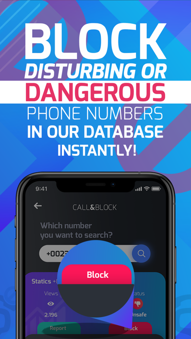 Call & Block app screenshot 2