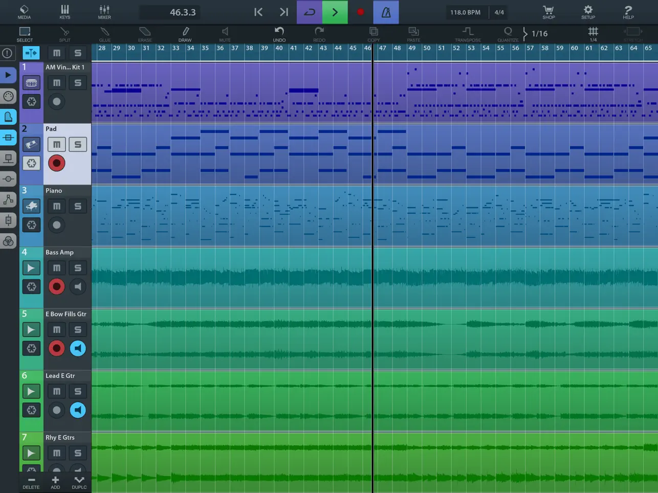 Screenshot #4 pour Cubasis LE 2