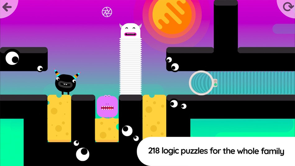 #1. Thinkrolls Space (iOS) Podle: AVOKIDDO